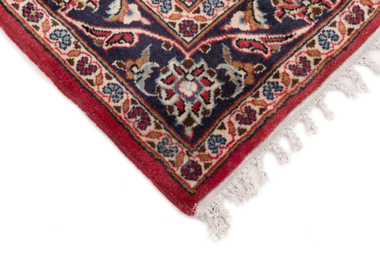 Alfombra persa - Keshan - 150 x 100 cm - rojo