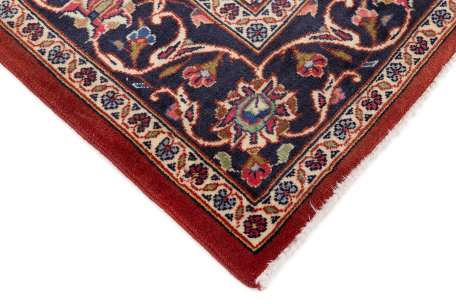 Alfombra persa - Keshan - 150 x 110 cm - óxido