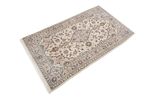 Alfombra persa - Keshan - 155 x 95 cm - beige claro