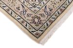 Alfombra persa - Keshan - 155 x 95 cm - beige claro