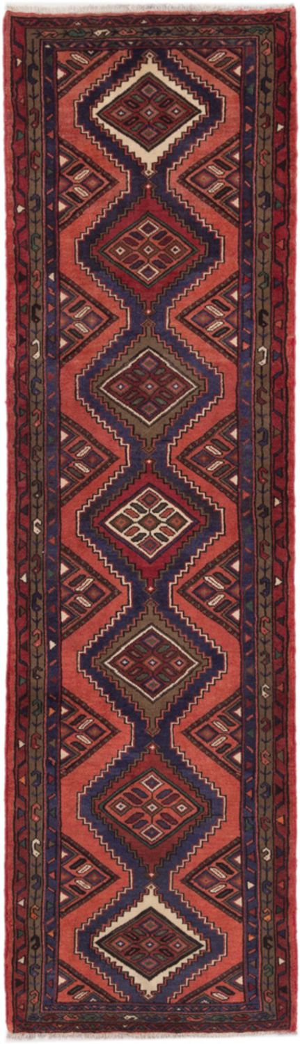 Alfombra de pasillo Alfombra persa - Nómada - 289 x 81 cm - óxido