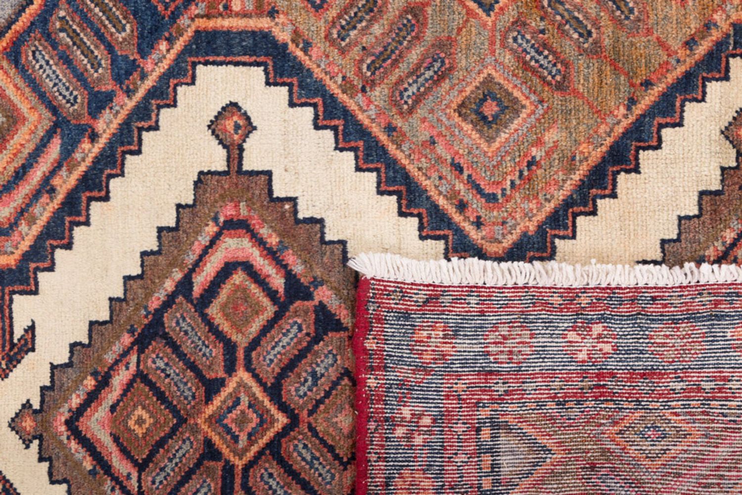 Alfombra de pasillo Alfombra persa - Nómada - 295 x 99 cm - óxido