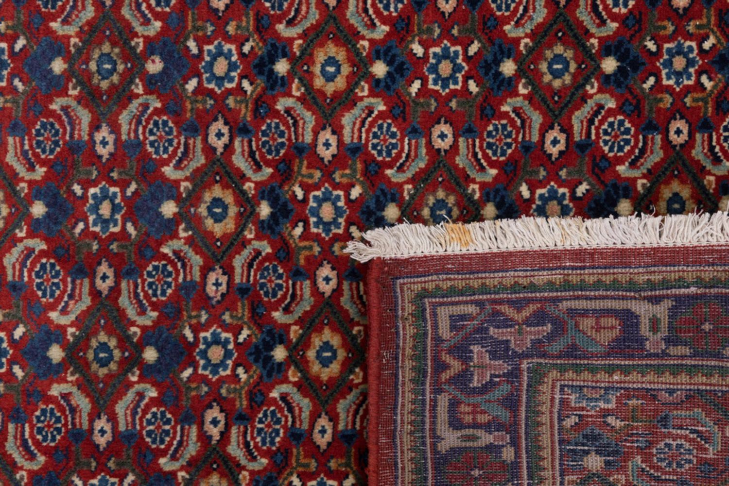 Alfombra de pasillo Alfombra persa - Clásica - 276 x 95 cm - óxido