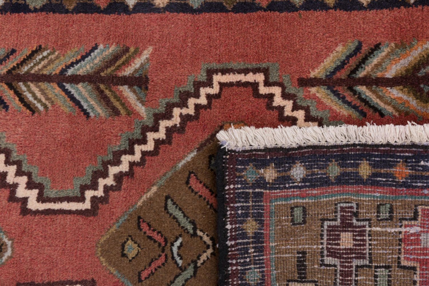 Alfombra de pasillo Alfombra persa - Nómada - 280 x 95 cm - óxido