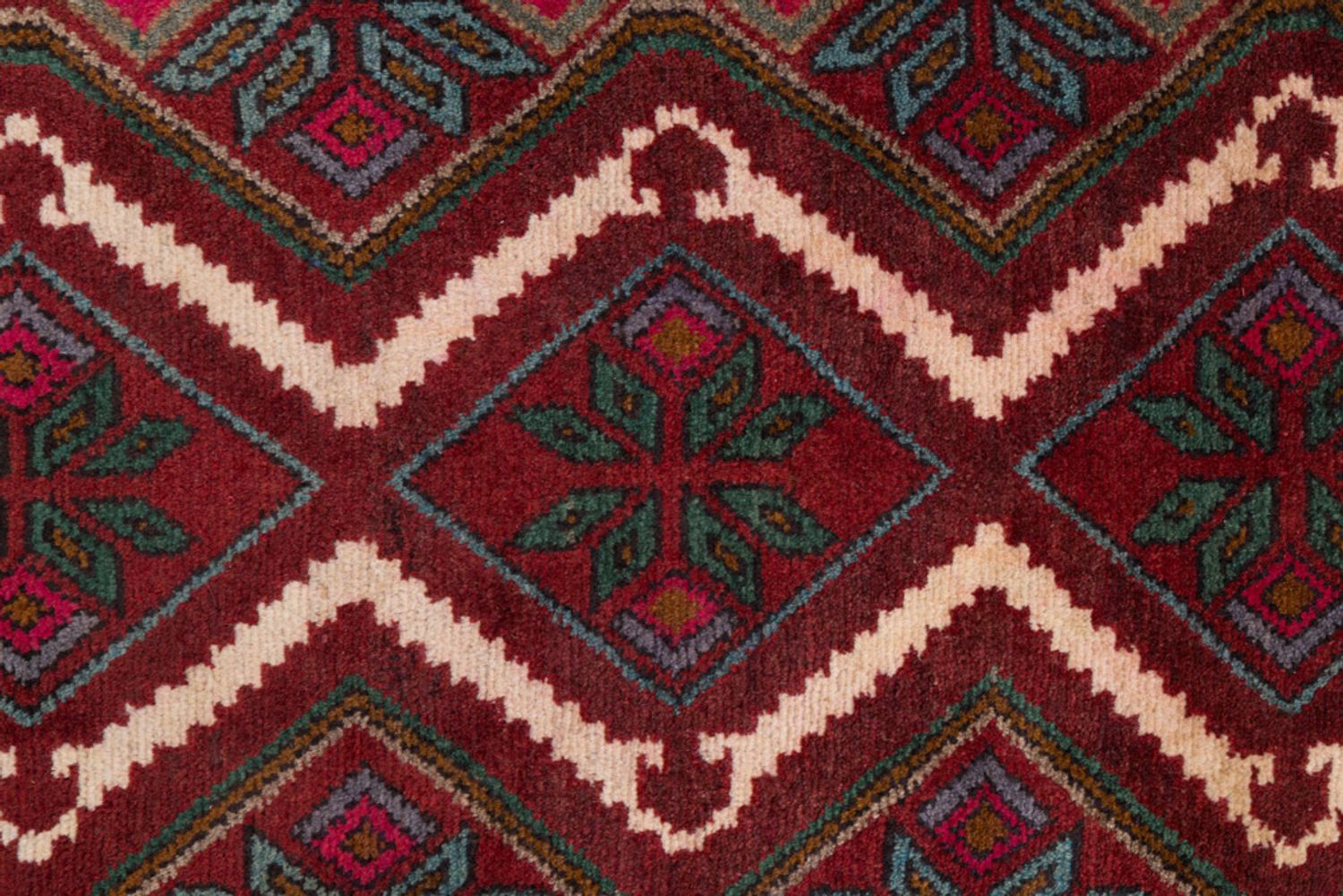 Alfombra de pasillo Alfombra persa - Nómada - 260 x 87 cm - óxido