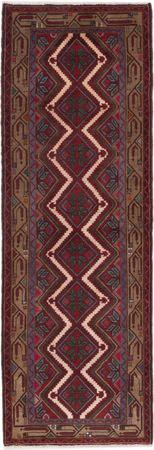 Alfombra de pasillo Alfombra persa - Nómada - 260 x 87 cm - óxido