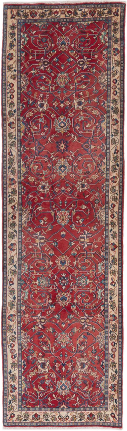 Alfombra de pasillo Alfombra persa - Clásica - 299 x 90 cm - rojo