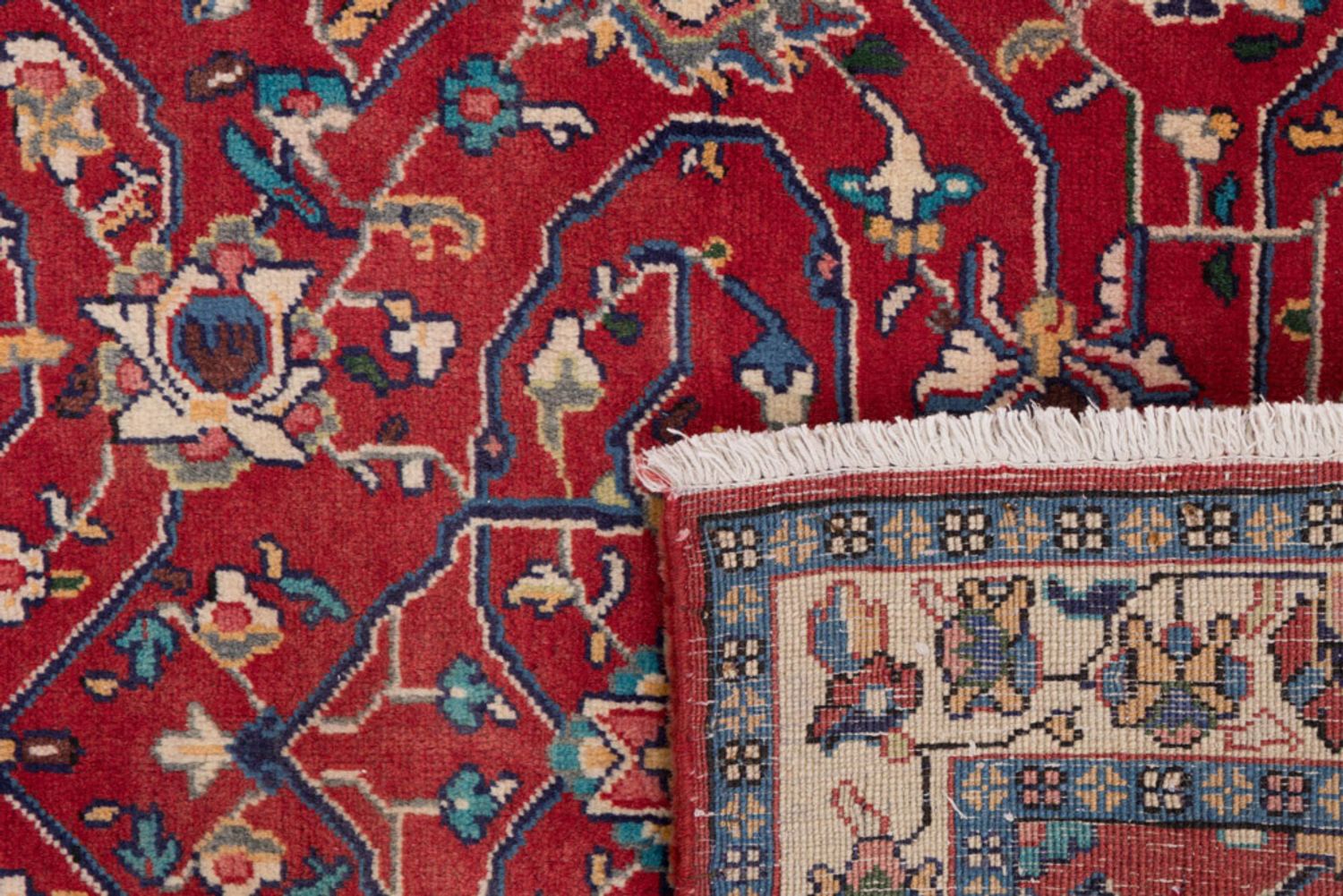 Alfombra de pasillo Alfombra persa - Clásica - 299 x 90 cm - rojo