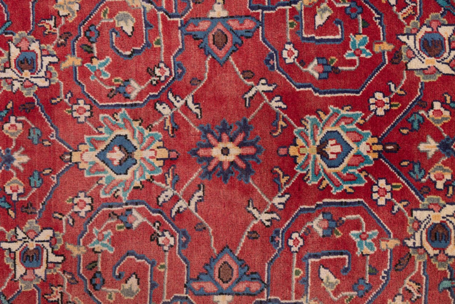 Alfombra de pasillo Alfombra persa - Clásica - 299 x 90 cm - rojo