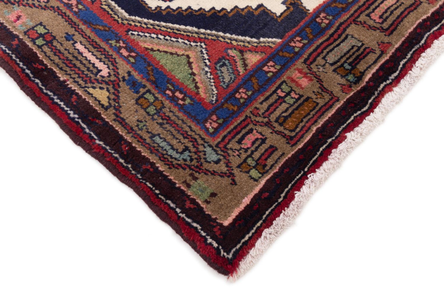 Runner Perský koberec - Nomádský - 294 x 91 cm - rezavá