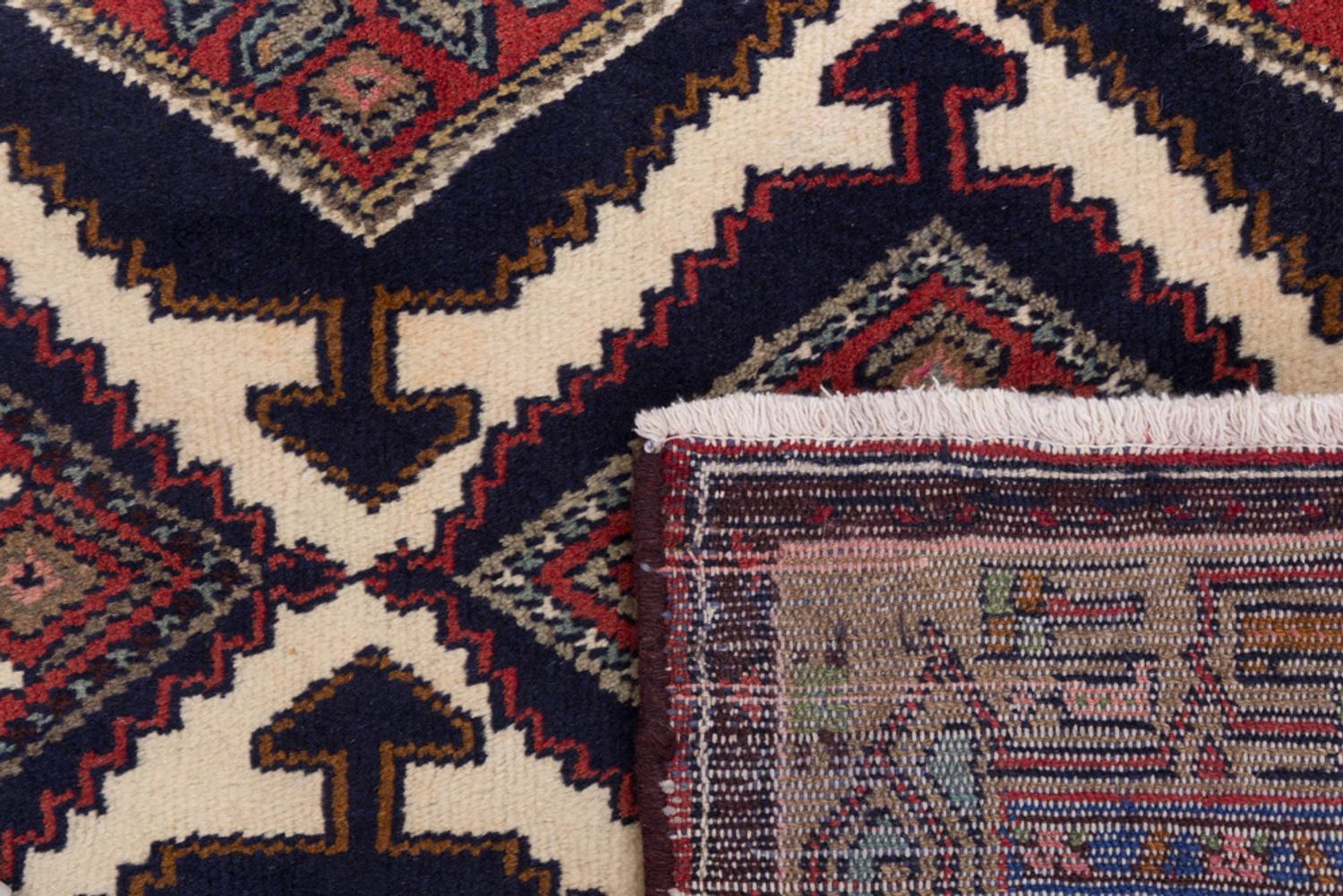 Runner Perský koberec - Nomádský - 294 x 91 cm - rezavá