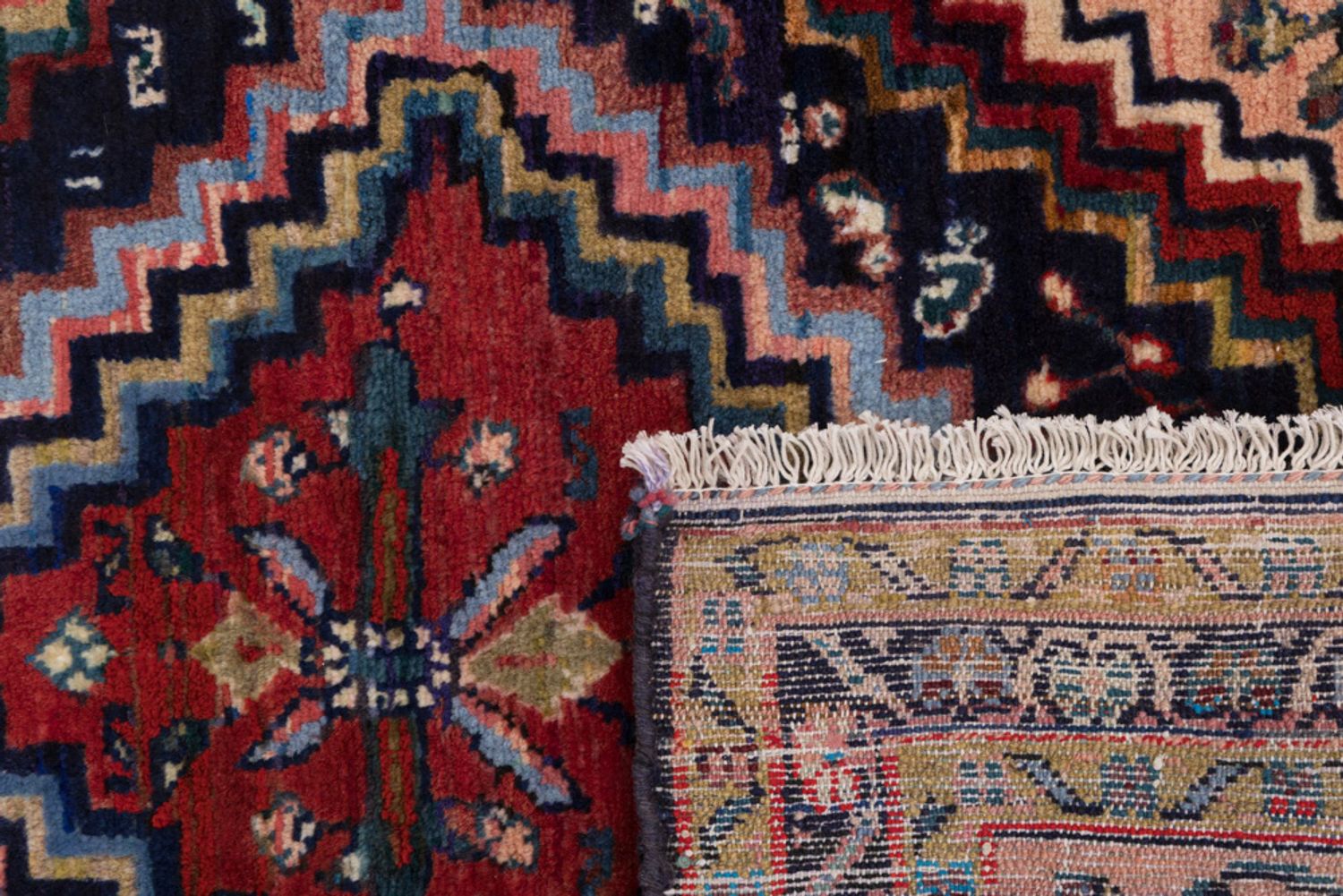 Runner Perský koberec - Nomádský - 250 x 82 cm - vícebarevné