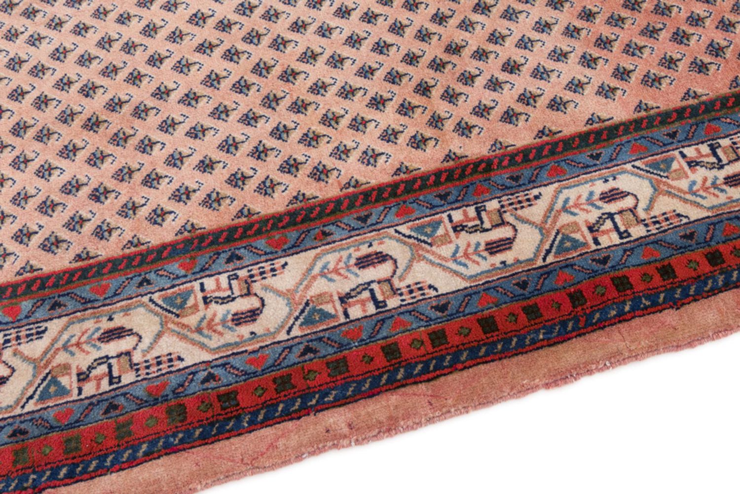 Runner Perský koberec - Mir - 305 x 85 cm - světle červená