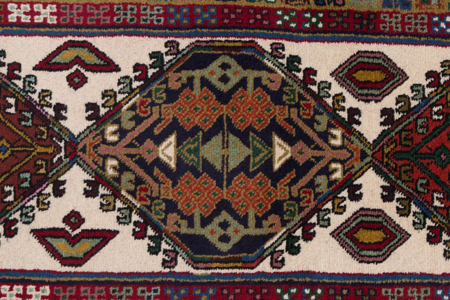 Alfombra de pasillo Alfombra persa - Nómada - 290 x 70 cm - multicolor