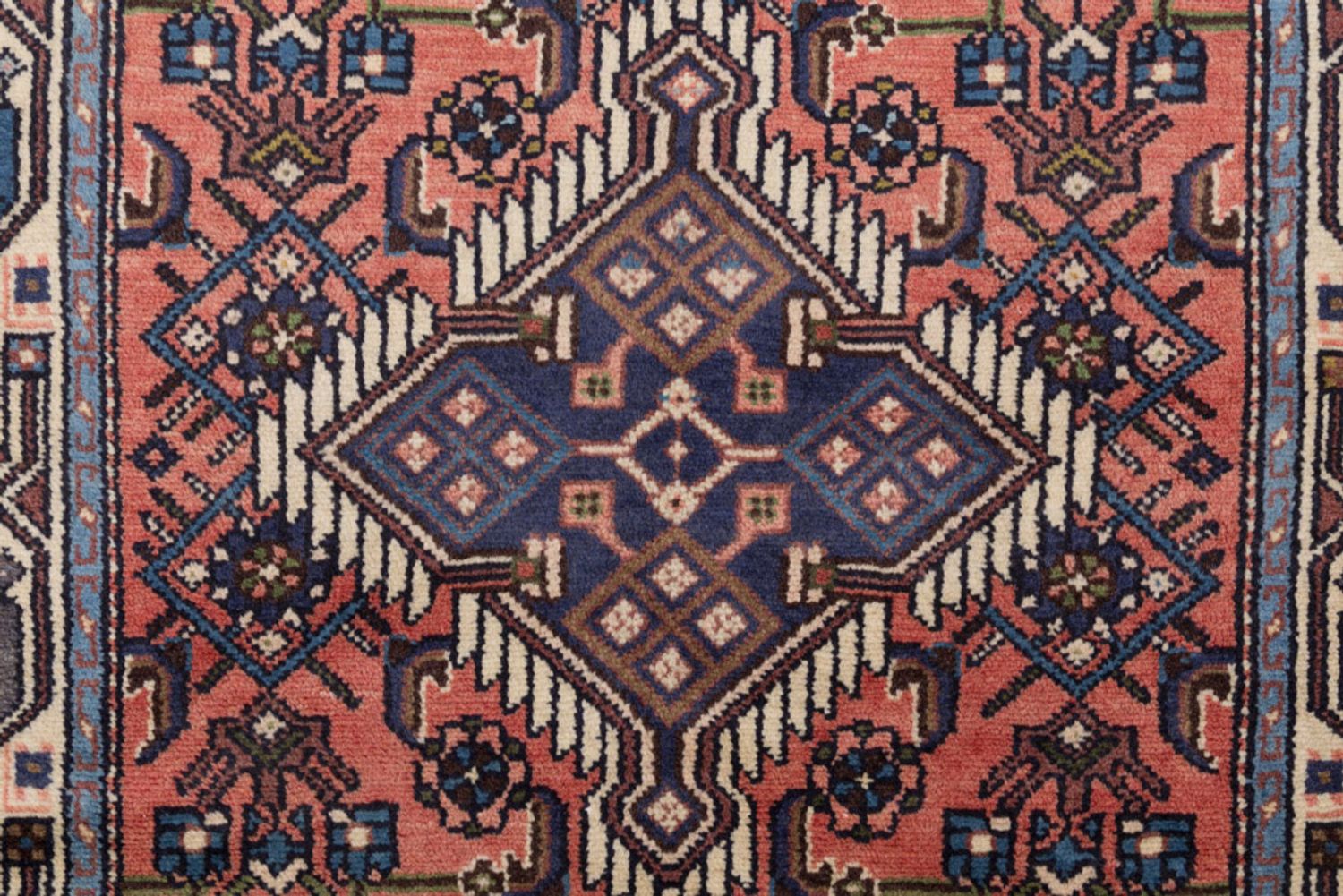 Alfombra de pasillo Alfombra persa - Nómada - 285 x 80 cm - rojo claro