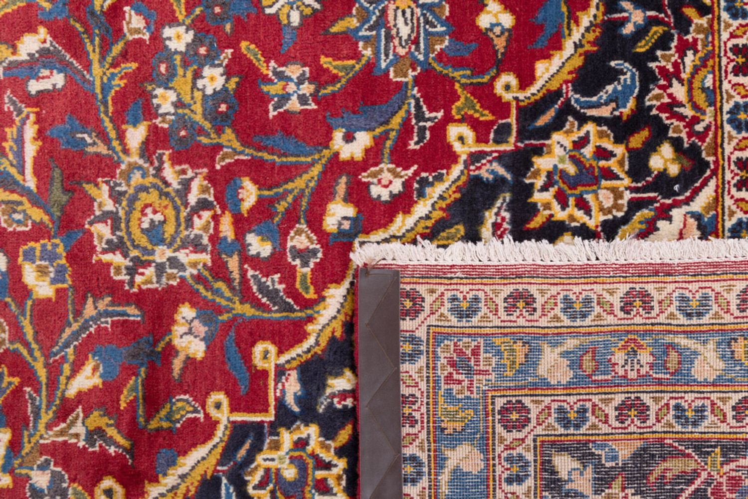 Perský koberec - Keshan - 350 x 250 cm - červená