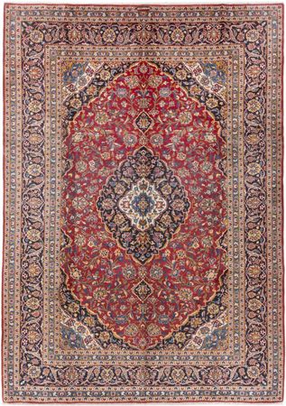 Perský koberec - Keshan - 350 x 250 cm - červená