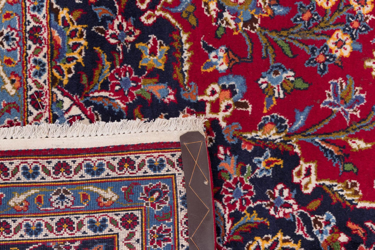 Persisk teppe - Keshan - 355 x 255 cm - rød