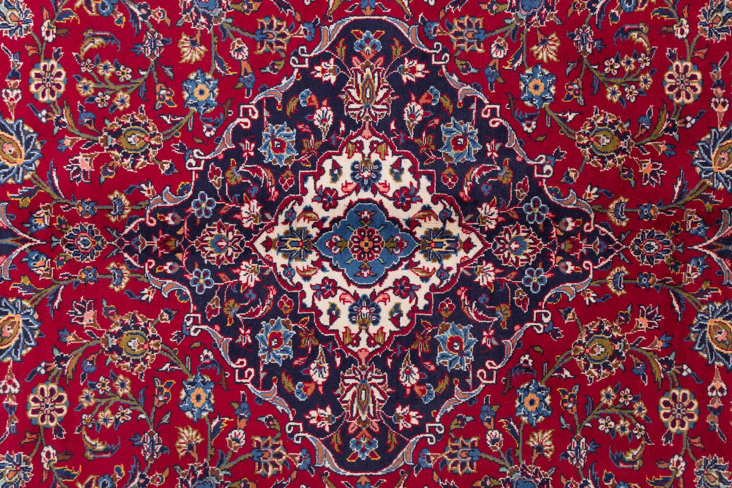 Perský koberec - Keshan - 352 x 252 cm - červená