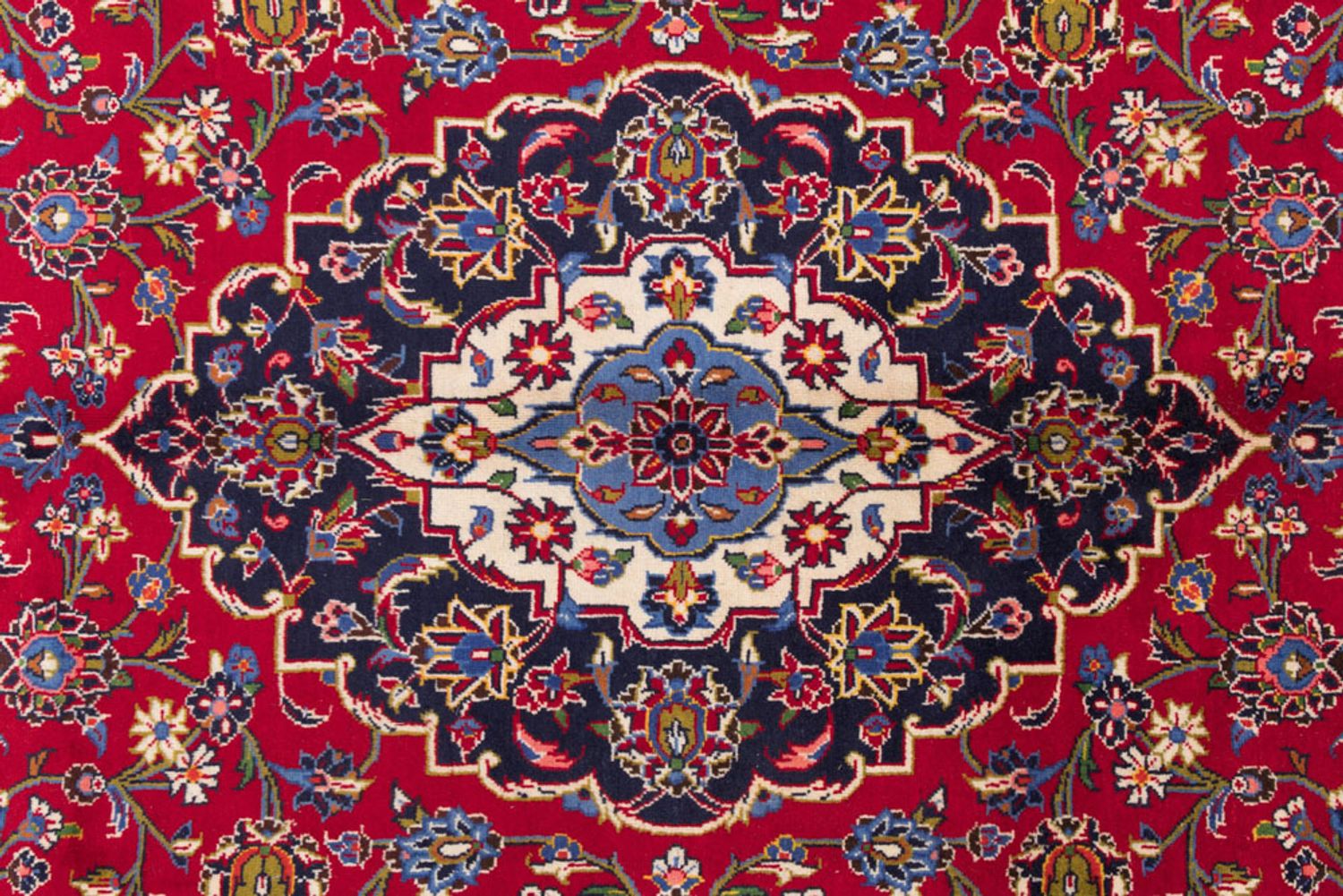 Perský koberec - Keshan - 340 x 250 cm - červená