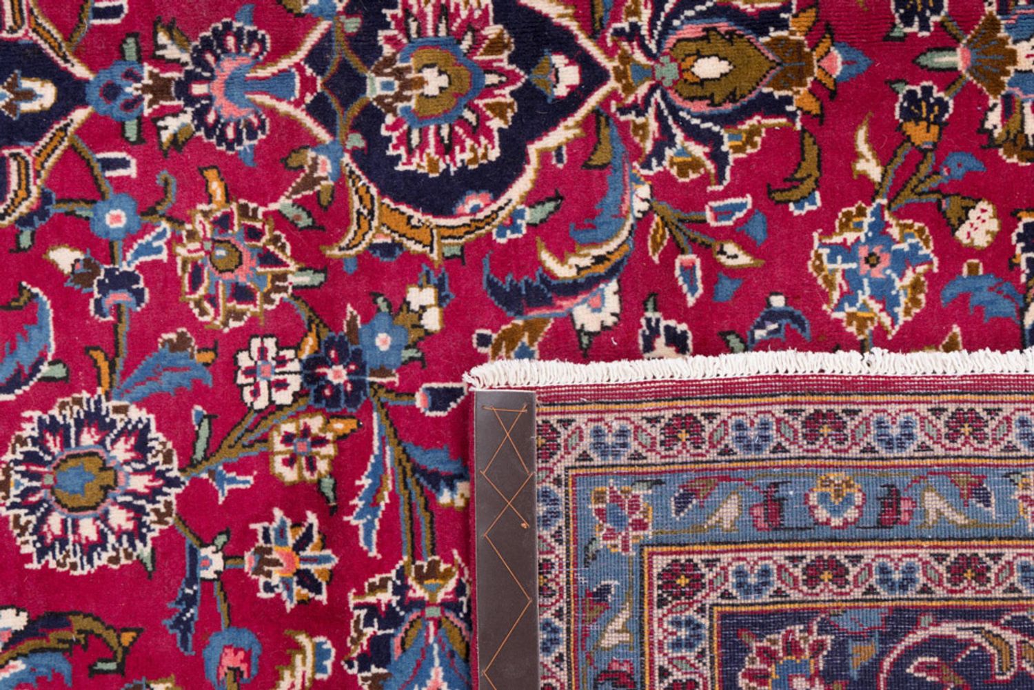 Perský koberec - Keshan - 358 x 245 cm - červená