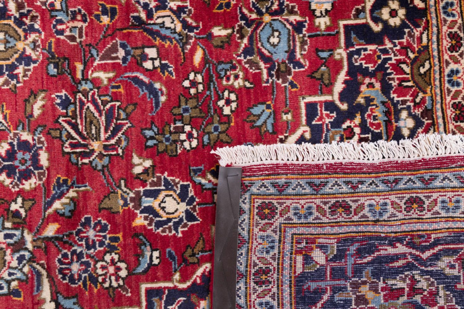 Perský koberec - Keshan - 350 x 245 cm - červená