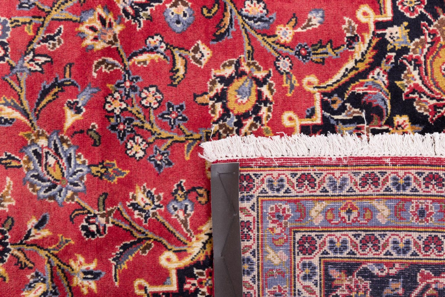 Perský koberec - Keshan - 350 x 240 cm - červená