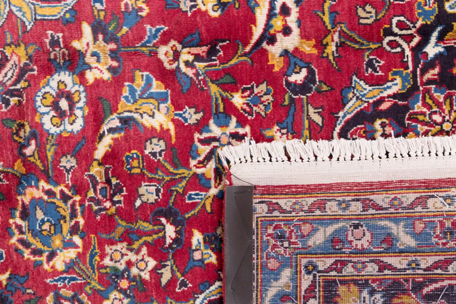 Perský koberec - Keshan - 365 x 250 cm - červená