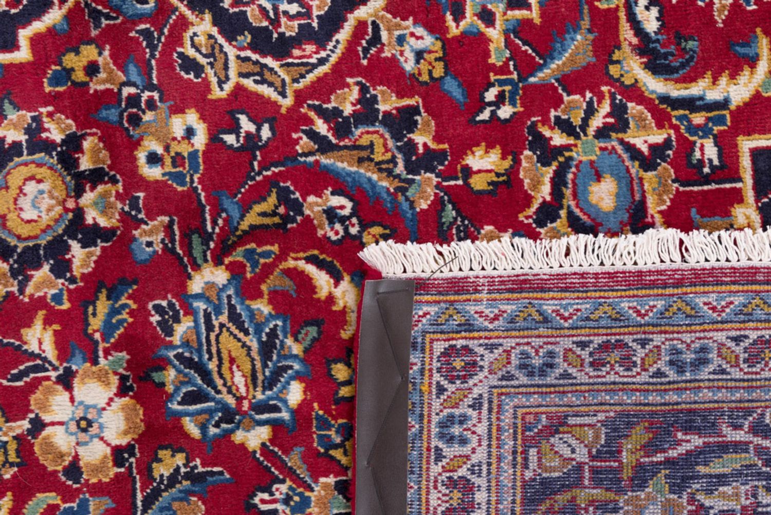 Perský koberec - Keshan - 345 x 240 cm - červená