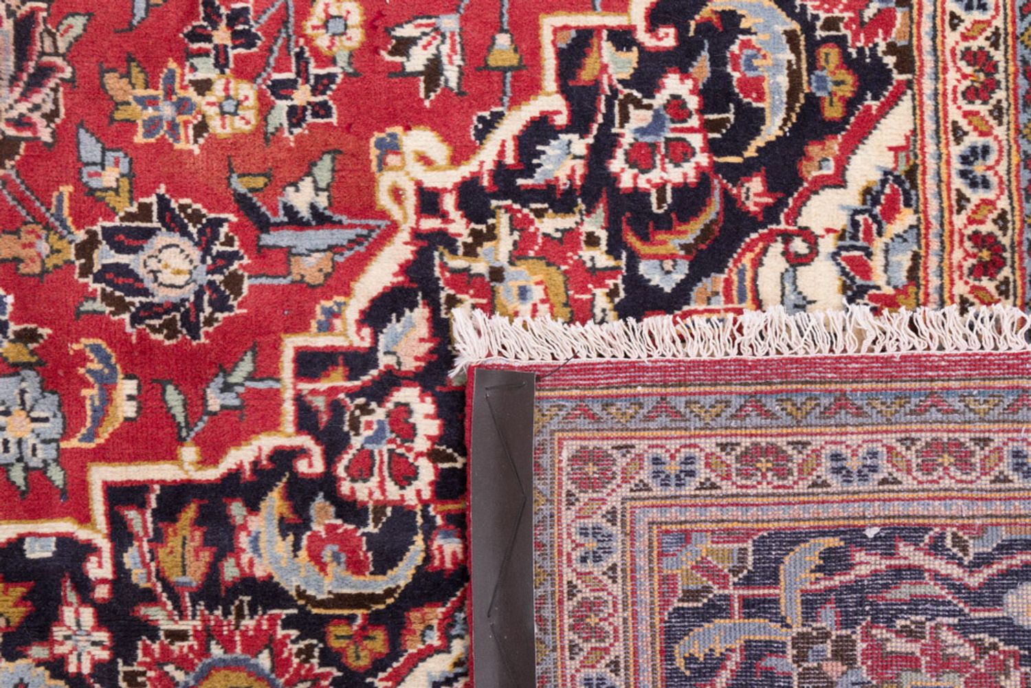 Perský koberec - Keshan - 345 x 250 cm - červená