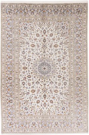 Alfombra persa - Keshan - 345 x 245 cm - crema
