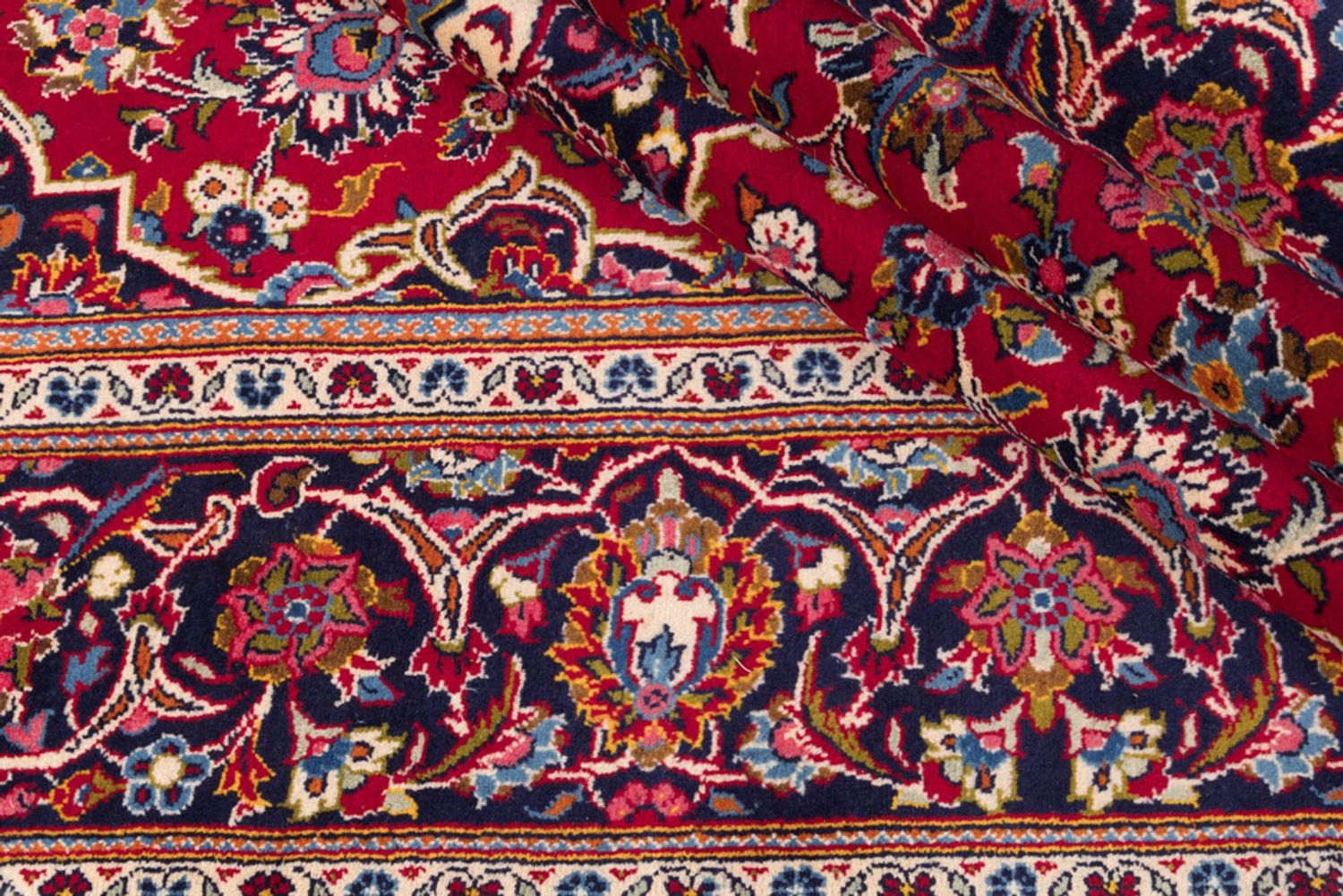 Persisk teppe - Keshan - 315 x 200 cm - rød