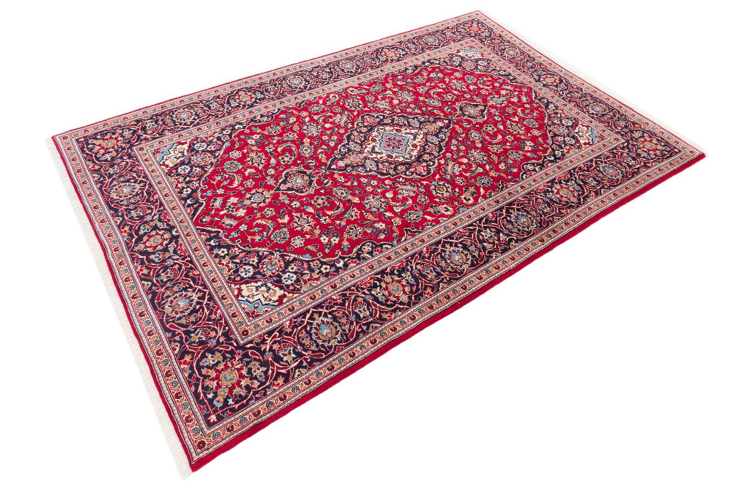Persisk teppe - Keshan - 300 x 200 cm - rød