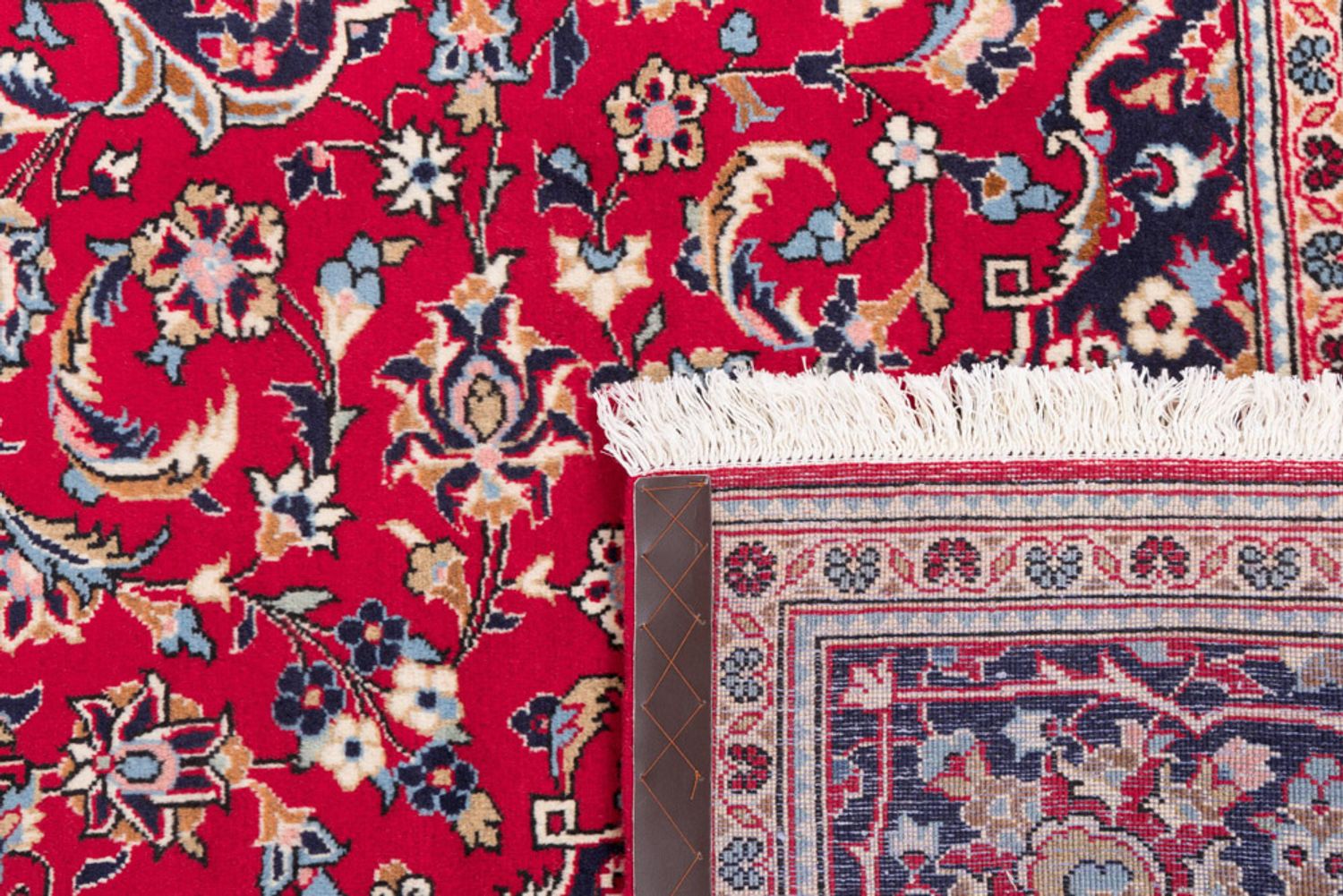 Persisk teppe - Keshan - 300 x 200 cm - rød