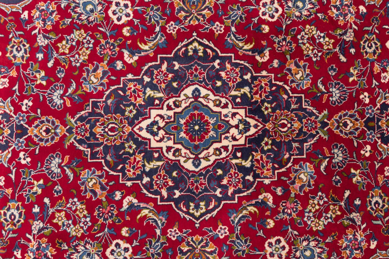 Persisk teppe - Keshan - 305 x 205 cm - rød