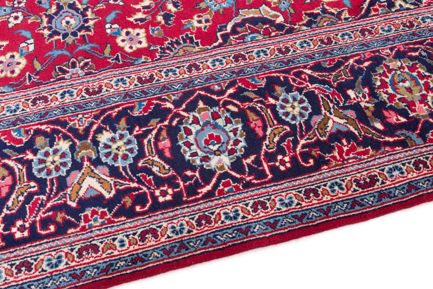 Persisk teppe - Keshan - 317 x 205 cm - rød