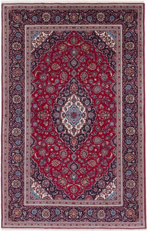 Alfombra persa - Keshan - 312 x 200 cm - rojo