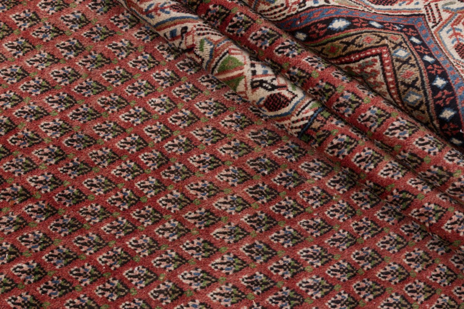 Perský koberec - Mir - 360 x 265 cm - tmavě béžová