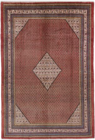 Perský koberec - Mir - 360 x 255 cm - tmavě béžová