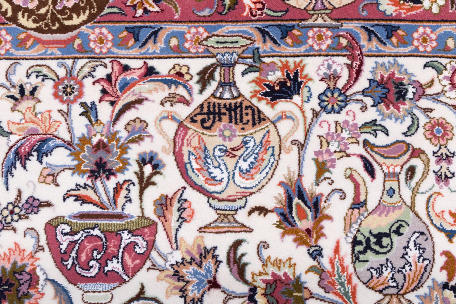 Alfombra persa - Nómada - 305 x 200 cm - crema