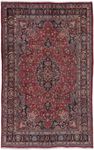 Alfombra persa - Keshan - 300 x 195 cm - rojo oscuro
