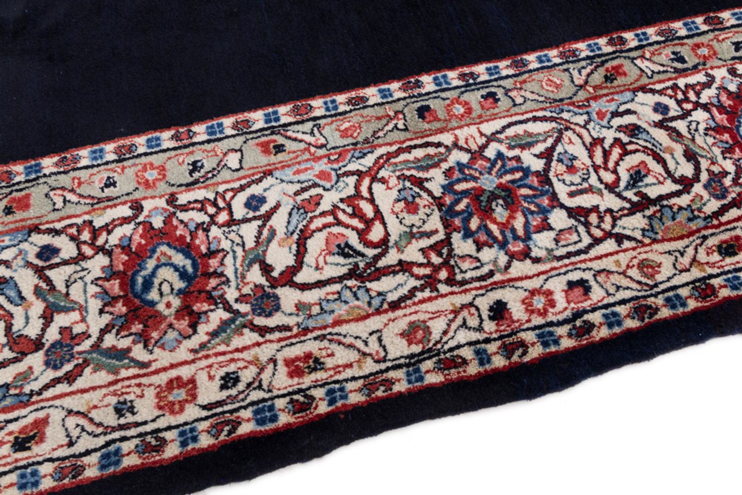 Alfombra persa - Clásica - 315 x 240 cm - azul oscuro