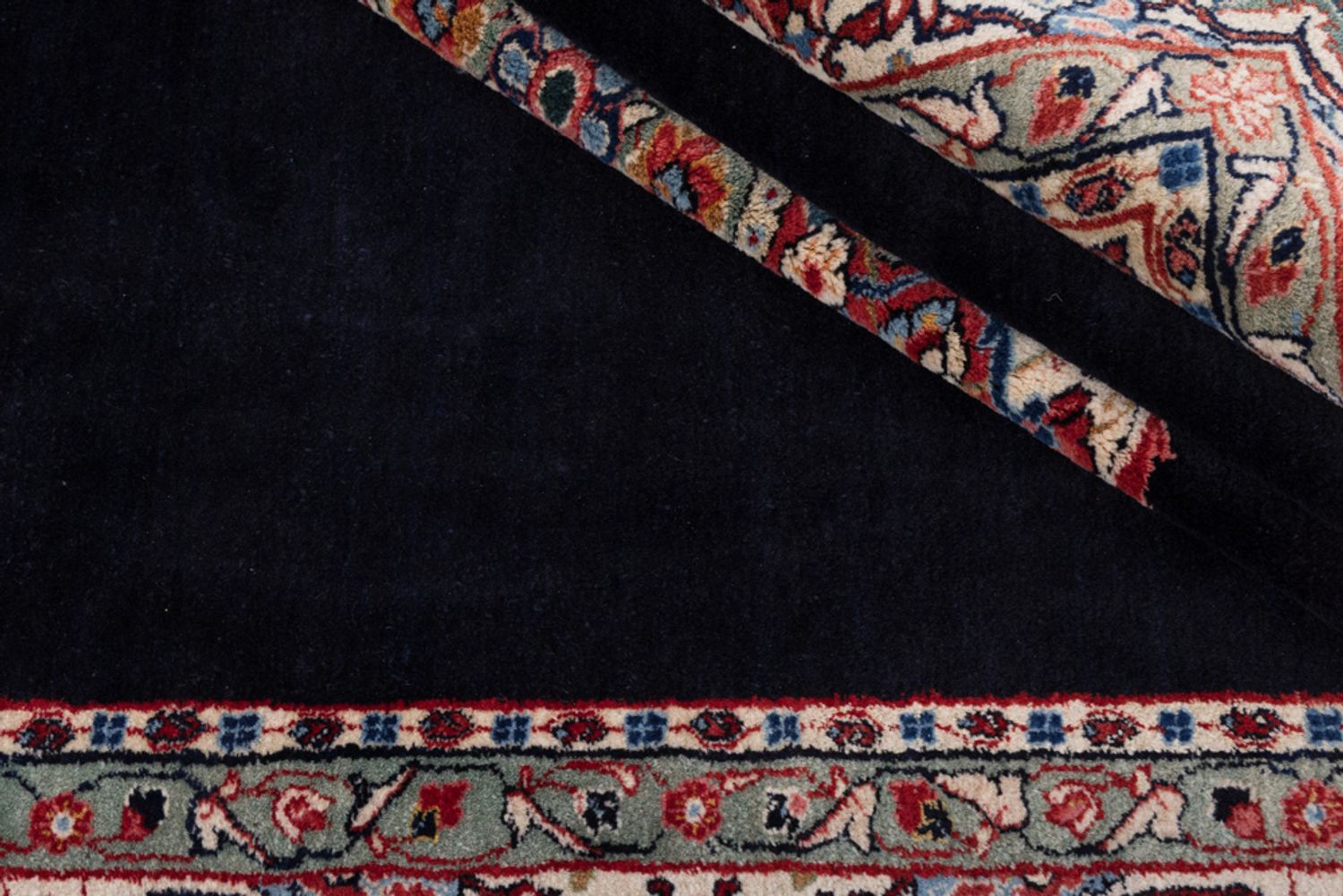 Alfombra persa - Clásica - 315 x 240 cm - azul oscuro