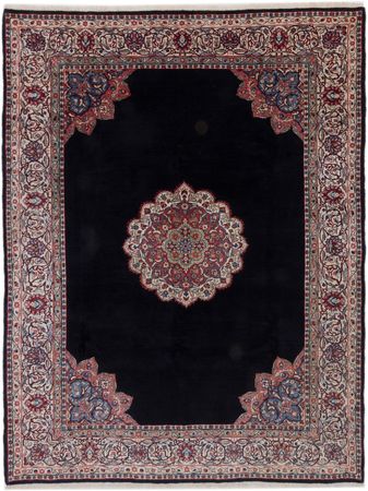 Alfombra persa - Clásica - 315 x 240 cm - azul oscuro