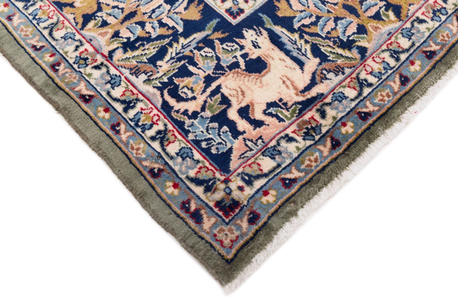 Alfombra persa - Clásica - 315 x 210 cm - azul oscuro