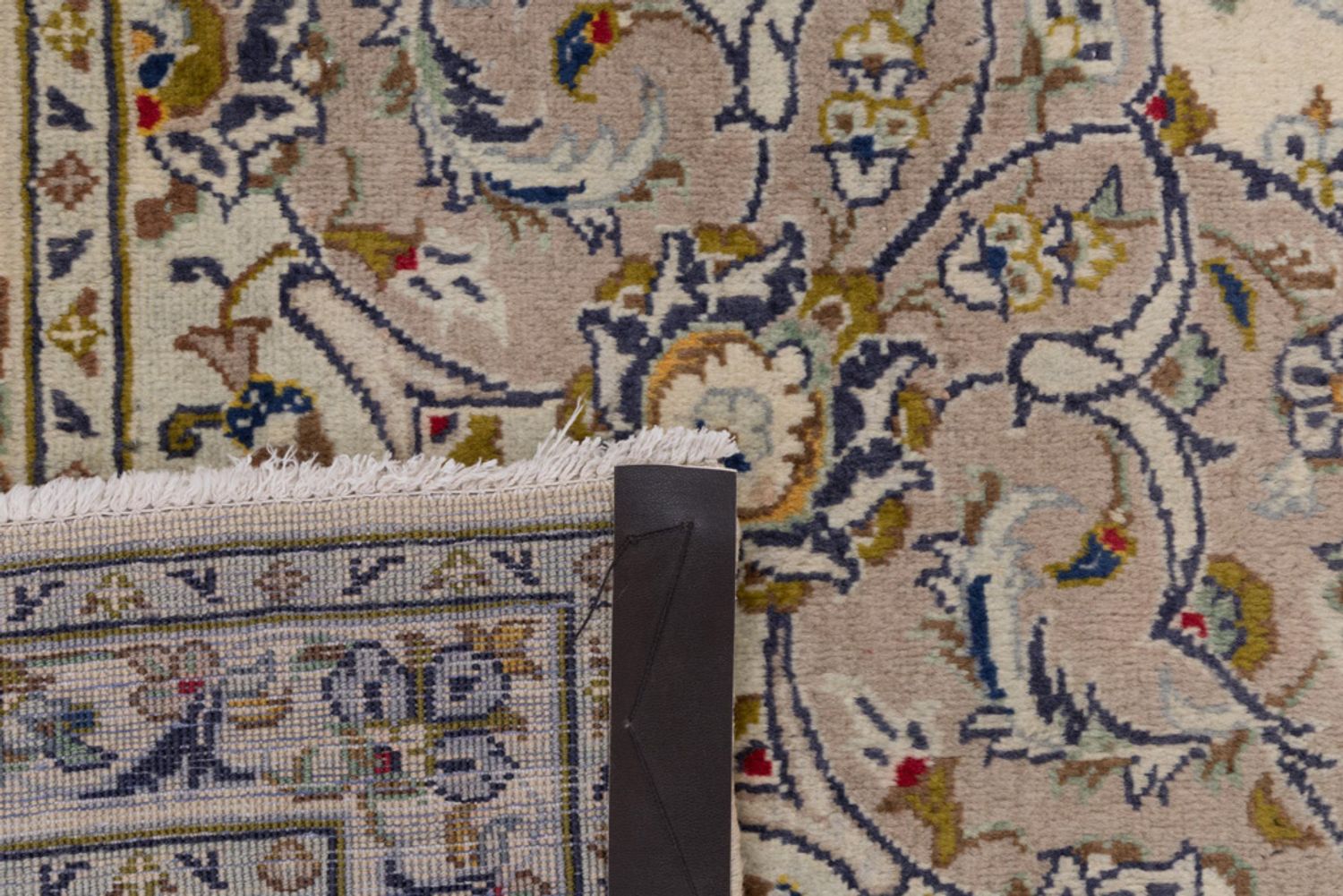 Perský koberec - Keshan - 350 x 245 cm - pískový