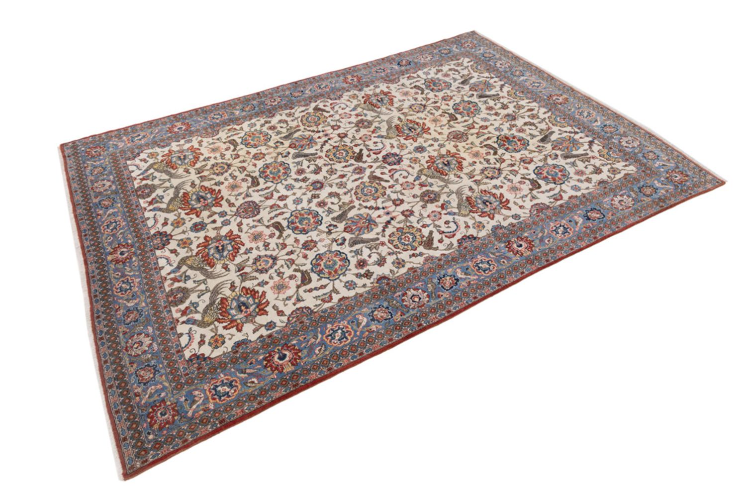 Alfombra persa - Ghom - 330 x 220 cm - arena