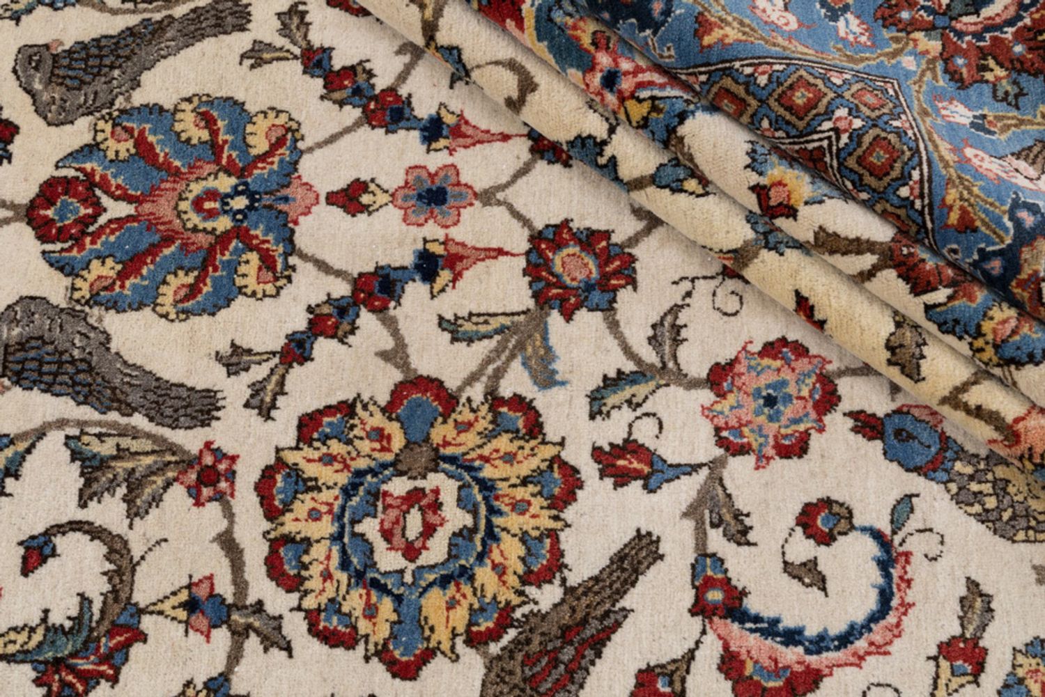 Alfombra persa - Ghom - 330 x 220 cm - arena