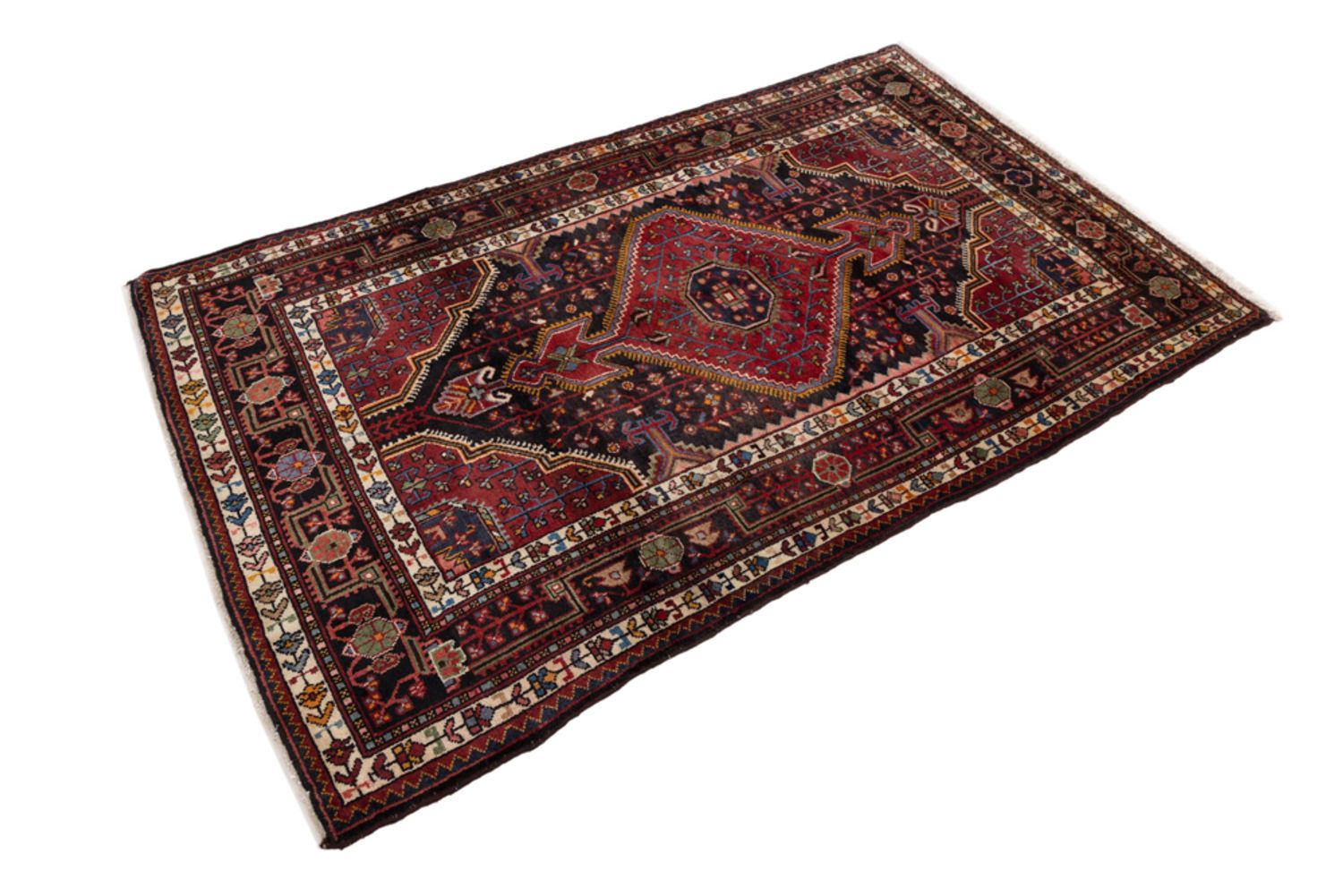 Perský koberec - Nomádský - 240 x 150 cm - rezavá