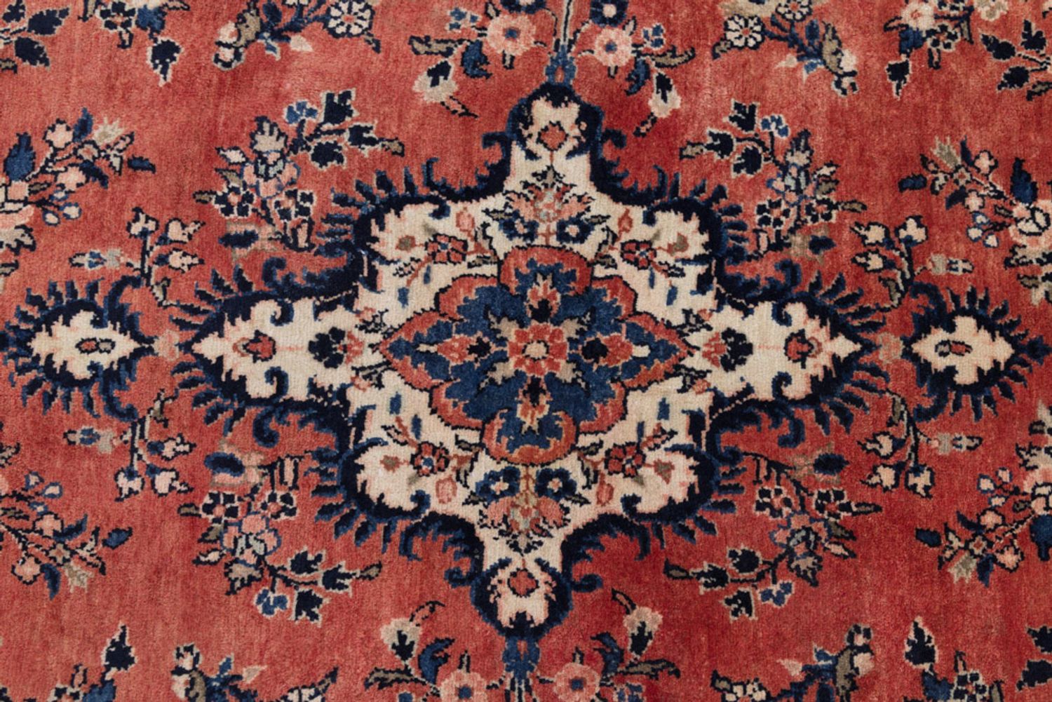 Alfombra persa - Clásica - 225 x 130 cm - óxido